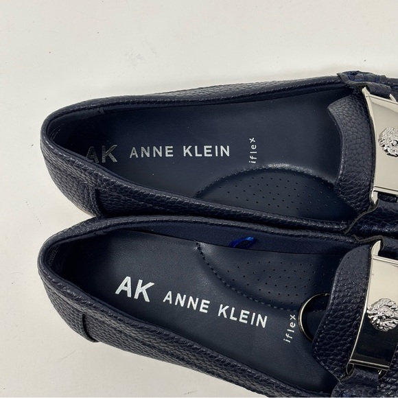 Anne Klein Flex Navy Blue Penny Loafers Size 5.5 NWOT - Picture 8 of 10